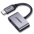 Ugreen USB-C till USB-C + 3,5 mm ljudadapter