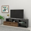 Miniatyrbillede 2 af 7: TV Stand Duru - Lys valnød, antracit