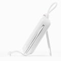 Pikkukuva 9 / 9: Powerbank jalustalla, USB-C-kaapelilla ja iPhone Lightning Cutie Series 10000mAh 22,5W valkoinen