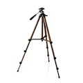 Miniatyrbild 3 av 6: Stativ | Maximal lastkapacitet: 2.0 kg | Minsta arbetshöjd: 40.5 cm | Maximal arbetshöjd: 128.0 cm | 4 Segment | Panorera | Resväska ingår | ABS / Alu