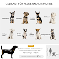 Pikkukuva 5 / 10: Dog Buggy 2-In-1 Kokoontaitettavat Jarrut Mesh Window Turvahihnat Vaaleanharmaa 15Kg Asti