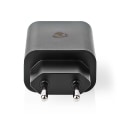Miniatyrbillede 6 af 9: Vægoplader | 32 W | Hurtigopladningsfunktion | 1.5 / 2.0 / 2.5 / 3.0 A | Antal output: 1 | USB-C™ | Automatisk Valgt Spænding