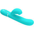 Miniatyrbillede 7 af 11: Pretty Love - Perlita Multifunktion 3 I 1 G-Spot Vibrator Aqua Green