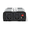 Pikkukuva 4 / 9: Invertteri Muunnettu Siniaalto | Tulojännite: 12 V DC | Laitteen lähtövirran liittimet: Type F (CEE 7/3) / USB-A | 230 V AC 50 Hz | 1000 W | Lähtöliit