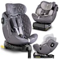 Pikkukuva 1 / 9: Nukido Prestige Line auton istuin harmaa 0-36kg ISOFIX