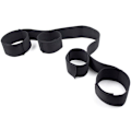 Miniatyrbillede 2 af 11: Ohmama Fetish - Spreader Soft Bar Fuld nylon håndledsstøtter