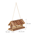 Miniatyrbillede 4 af 9: Fuglefoderautomat med bark
