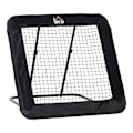Miniatyrbillede 1 af 10: Foldefodboldmål, Fodboldrebounder, Rebound-Væg, Net Til Multisport, 5-Niveau Justerbar, 128X118X108-120 Cm