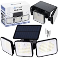 Miniatyrbillede 1 af 9: Solcellelampe 180 LED Izoxis 24889
