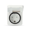 Miniatyrbillede 3 af 9: SmartLife Smart Plug | Zigbee 3.0 | IP44 | Effektmåler | 3680 W | Type F (CEE 7/7) | -10 - 40 °C | Android™ / IOS | Hvid | 1 stk.