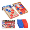 2-i-1 kastspel cornhole & tre i rad
