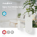 Pikkukuva 2 / 8: Smart ovi / ikkuna-anturi | Zigbee 3.0 | Akkukäyttöinen | Android™ / IOS | Valkoinen