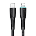 Miniatyrbillede 6 af 9: Kabel til iPhone Starry Series USB-C - Lightning 30W 1m sort