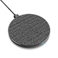 Miniatyrbillede 1 af 4: Trådløs oplader 10W QI Metal/Stof