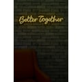 Miniatyrbillede 3 af 9: Dekorativ Plast Led Belysning Better Together - Gul