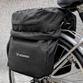 Miniatyrbillede 3 af 9: Rummelig cykeltaske 60 l til bagagerum + regnslag, sort