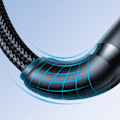 Miniatyrbillede 8 af 9: Holdbart kabel til iPhone Surpass Series USB-C - Lightning 20W 0,25m sort