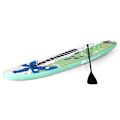Miniatyrbild 1 av 5: Stand Up Surfboard Uppblåsbar Surfboard Paddle Board 320 x 76 x 15 cm Grön