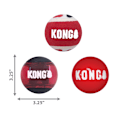Miniatyrbillede 2 af 3: KONG Signature Balls 3-pk Assorted Lg