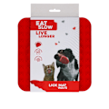 Miniatyrbild 1 av 6: Ät Långsamt Lev Längre Lick Mat Wave Red