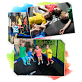 Pikkukuva 8 / 9: Lasten trampoliini puutarhaan 140 cm (4,5 ft) Neo-Sport