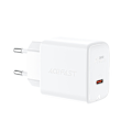 Miniatyrbild 2 av 6: GaN USB-C 30W PD QC 3.0 AFC FCP nätverksladdare vit