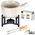 Pikkukuva 7 / 7: Fondue-setti, posliini, 450 ml, 4 kpl.