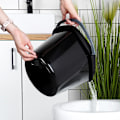 Miniatyrbillede 5 af 8: Sort plastspand 10 l