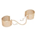 Miniatyrbillede 1 af 5: Bijoux - Dã‰Sir Mã‰Tallique Golden Metal Mesh Håndjern
