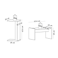 Miniatyrbillede 5 af 5: Sidebord Fall - Hvid