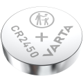 Miniatyrbillede 3 af 3: CR2450 3V Lithium Knapcelle batteri 2-pak