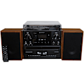 Pikkukuva 3 / 4: Stereomusiikkikeskus MCD5600 DAB+/FM-radiolla, CD/MP3, levysoitin, kaksoiskasetti, USB, Bluetooth