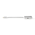Miniatyrbillede 3 af 7: USB-C™ Adapter | USB 3.2 Gen 1 | USB-C™ Han | DisplayPort Hun / USB-C™ Hun | 4K@60Hz | Power delivery | 0.20 m | Runde | Guldplateret | Flettet / Nylo
