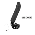 Pikkukuva 2 / 7: Basecock - Realistic Vibrator Remote Control Musta 20 cm -O- 4 cm