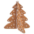 Miniatyrbillede 3 af 5: 3D Gingerbread Tree Set - Juletræsformer i rustfrit stål