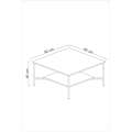 Miniatyrbillede 4 af 4: Sofabord Black Line - Hvid, Sort