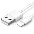 SiGN USB till Lightning-kabel 2.1A, 2m - Vit