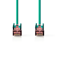Pikkukuva 2 / 3: CAT6 Verkkokaapeli | RJ45 uros | RJ45 uros | S/FTP | 1.00 m | Pyöreä | LSZH | Vihreä | Kirjekuori