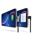 Pikkukuva 6 / 9: Kulmakaapeli iPhone USB:lle - Lightning MFI 2.4A 1m musta