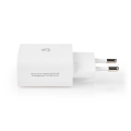 Miniatyrbild 5 av 9: Väggladdare | 20 W | Snabbladdnings funktion | 1.67 A / 2.22 A / 3.0 A | Antal utgångar: 1 | USB-C™ | Lightning 8-Pin (Lös) Kabel | 1.00 m | Automatis