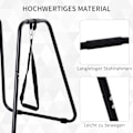 Miniatyrbillede 7 af 10: Dipstation Stabilt Dip Stand Med Sling Trainer, Robust Stålramme, Sort, 90X81X92,5Cm
