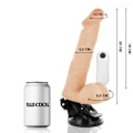 Miniatyrbillede 1 af 6: Basecock - Realistisk ledbar fjernbetjening Kød 20 Cm -O- 4,5 Cm