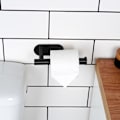 Pikkukuva 7 / 11: Musta teräksinen wc-paperiteline