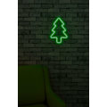 Miniatyrbillede 3 af 9: Dekorativ Plast Led Belysning Jul Fyr - Grøn