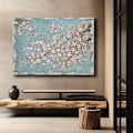 Miniatyrbild 1 av 4: Dekorativ målning på canvas 70100softc-002