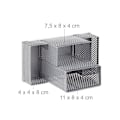 Pikkukuva 4 / 7: Pöytäjärjestäjä Metal Perforated