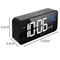 Miniatyrbillede 2 af 9: Vækkeur - LED ur Izoxis 24736