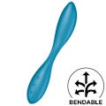 Miniatyrbild 4 av 5: Satisfyer - G-Spot Flex 1 Multi Vibrator Blå