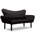 Miniatyrbillede 4 af 7: 2-sæders sovesofa Chatto - Sort