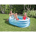 Miniatyrbillede 3 af 3: Oppustelig pool, oval 163 x 107 x 46 cm INTEX 57482